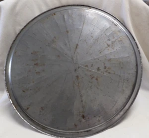 2 Vintage Pizza Pans 12 in Deep Dish & Flat Pizza Pie Bake Ware Pizza Oven Pans - Picture 1 of 6