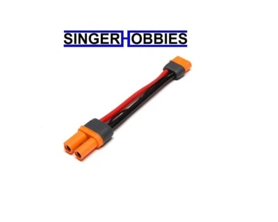 Spektrum SPMXCA508 4" IC5 Batería a Dispositivo IC3 INTELIGENTE Cable Adaptador de Batería HH Foto 1 de 2