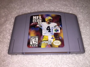 NFL QuarterBack Club 99 (Nintendo 64, 1998) N64 Authentic Game Cartridge Vr Nice - Bild 1 von 3