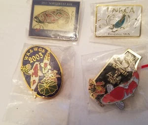 KOI FISH CONVENTION PINS (#14) - Picture 1 of 3