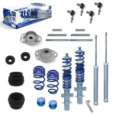 Sport coilover cuscinetto a duomo aste di accoppiamento JOM BlueLine adatto per VW Polo 6R - Immagine 1 di 4