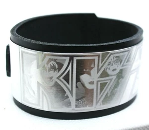 Kiss Rock Band Heavy Metal Music Aluminium Bracelet Wristband birthday gift - Picture 1 of 4