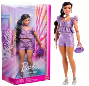 BARBIE DELUXE STYLE DOLL in purpure style outfit JFP43 Mattel - Bild 1 von 7