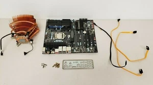 EVGA P55 Nvidia SLI 132-LF-E655 Motherboard Intel Core i7 860 @ 2.8 GHz 8GB RAM - Bild 1 von 12