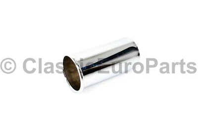 OEM 46mm chrome exhaust muffler tip for BMW 2002 E21 E30 E12 E28 with M10 engine - Изображение 1 из 4