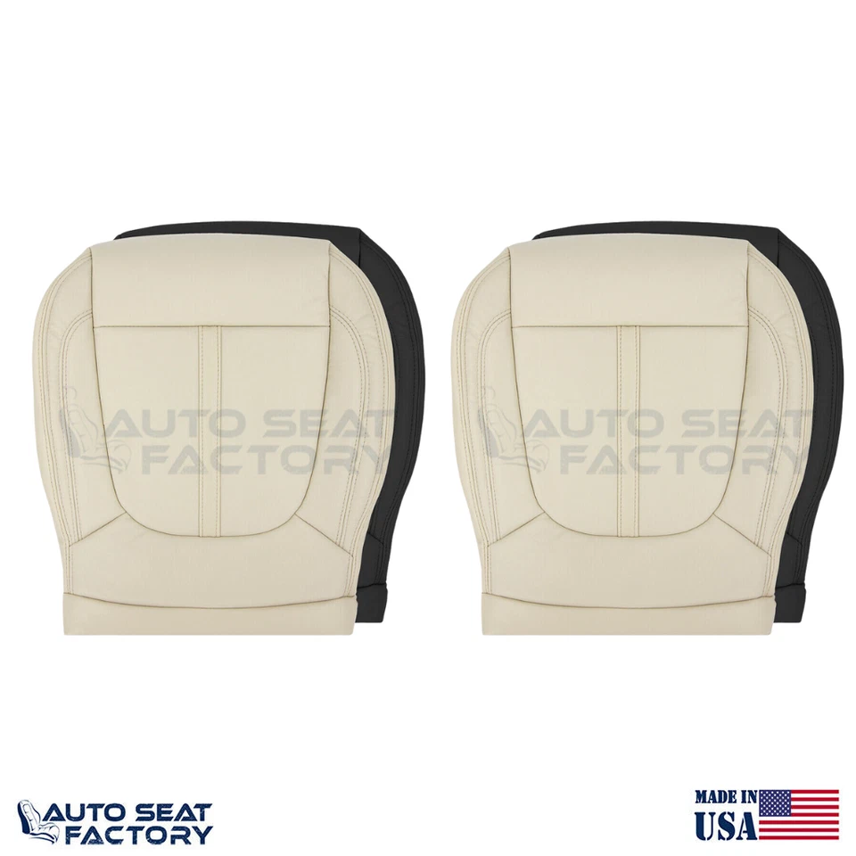 Fundas de asiento inferiores de conductor y pasajero de repuesto para Lincoln MKZ 2017-2020 Foto 1 de 1