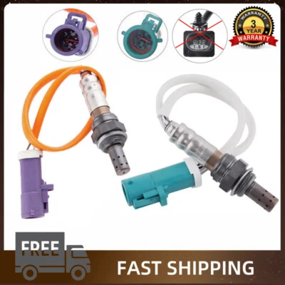 2PCS Oxygen Sensors Fit For Ford Fiesta 2011-2013 1.6L L4 DOHC 2013 1.6L L4 SOHC Foto 1 de 4