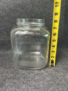 6” X 8” Square Glass Jar Only FOR PARTS Hankscraft Steam Vaporizer 202-B - Picture 1 of 6