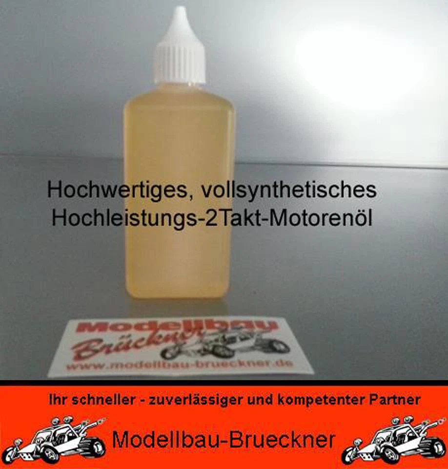 100 ml hochwertiges vollsynthetisches 2 Takt-Motorenöl FG HPI Zenoh CY Motor Öl - Bild 1 von 1