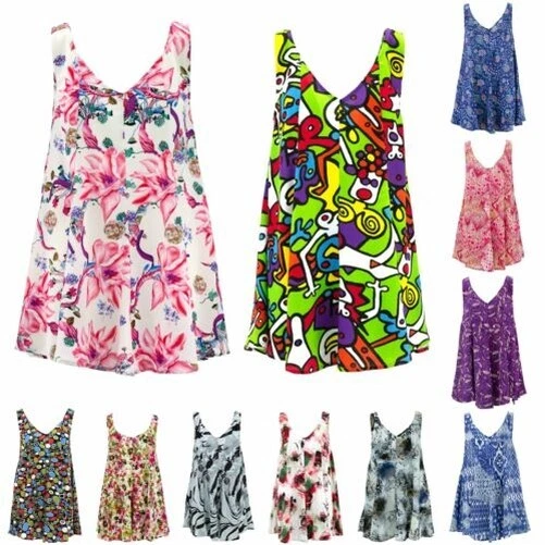 Floaty Dolly Kleid Loud Originals Damen Sommer Bequem Strand Ausgestellt - Bild 1 von 1