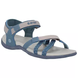 Hi-Tec Ladies Anselia Sandals Walking Hiking Adjustable Summer Lightweight Vegan - Picture 1 of 4