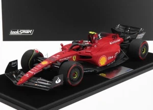 Modell Auto Statisch Looksmark Ferrari F1-75 Sainz Bahrain Gp 2022 Skala 1/18 - Bild 1 von 8