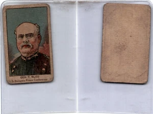 W545, World War I Leaders, Scenes, Insignia, 1920's, #14 Gen T Bliss, USA - Bild 1 von 1