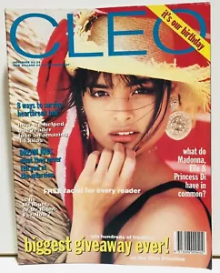 Cleo Magazine November 1990 Rare Collectors Retro 90s Women's Fashion Vintage - Foto 1 di 5
