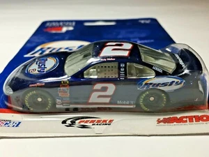 2004 #2 Rusty Wallace Mobil 1 Dodge 1:64 Action Diecast NASCAR Car NIP - Picture 1 of 8