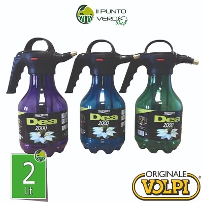 SPRUZZATORE A PRESSIONE SPRUZZINO NEBULIZZATORE MANUALE A POMPA 2 LITRI DEA 2000