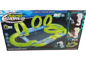 RC F1 Slot Car Toy SCALEXTRIC Style Glow In The Dark Racing Model Toy Gift Build - Picture 1 of 6
