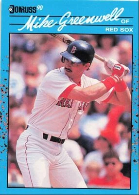 1990 Donruss Best of the AL Mike Greenwell Boston Red Sox #115 - Image 1 of 2