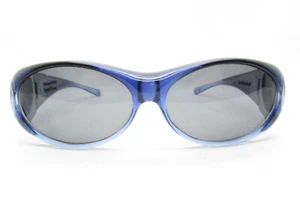 JONATHAN PAUL BLUE SPORTS WRAP SHIELD POLARIZED UV400 SUNGLASSES 58-160 113416 - Picture 1 of 12