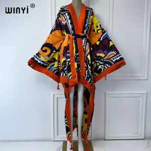 Summer Beach Wear Cover up Lady Boho Cardigan Elegant Sexy Holiday Kimono Woman - Picture 1 of 22