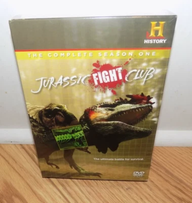 Jurassic Fight Club - Season 1 (DVD, 2009, 4-Disc Set) History Channel - NEW - Image 1 of 3