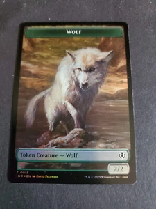 MTG - Wolf/Wolf Token (Foil) - Innistrad Remasterd NM/M Condition - Picture 1 of 2