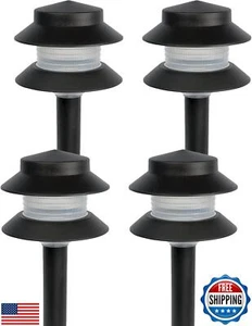 GreenLighting Paradise Low Voltage Landscape Pathway Lights - 2 Tier Outdoor - Picture 1 of 5