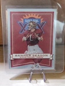 2022 Panini Classics - Banner Season Silver #BS-14 Steve Young - Picture 1 of 2