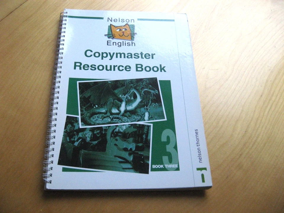 Nelson English - Book 3 Spiral Bound Copymaster Resource Book by John Jackman - Image 1 of 1