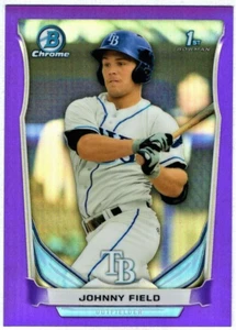 Johnny Feld - 2014 Bowman Chrome Prospects Lila Refraktor RC /150 - Bild 1 von 2