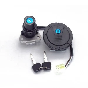 For Kawasaki KLR650 2008-2018 Ignition Switch Fuel Gas Cap Lock Set w/Keys - Picture 1 of 10