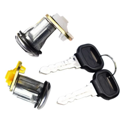 Left & Right Door Lock with Keys Fit for Ford Festiva Mazda RX-7 B2000 B2600~ - image 1 of 4