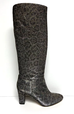 Botas hasta la rodilla SJP Studio para mujer plateadas talla EU39 M US9 Foto 1 de 4