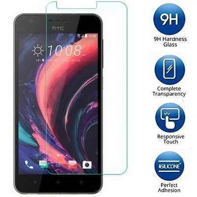 Tempered Glass Screen Protector Guard Shield Cover For HTC Desire 10 Lifestyle - Image 1 of 4