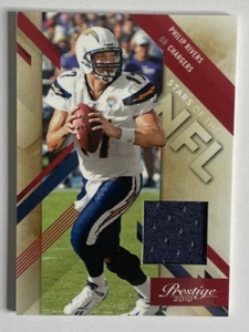 Philip Rivers 2010 Playoff Prestige Stars NFL Materials JERSEY PATCH #17 #d /250 - Picture 1 of 2