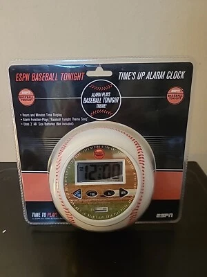Reloj despertador ESPN Baseball Tonight Time’s Up 525987 ATC-0633 - Nuevo sellado Foto 1 de 2