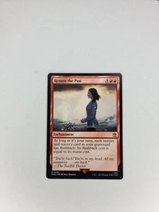 Return the Past Magic the Gathering Dr. Who Commander Regular Rare 0082 - Picture 1 of 1