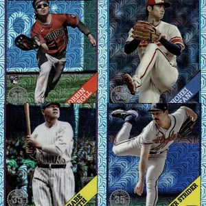 2023 Topps Update confezione argento mojo a scelta completa il set - Foto 1 di 34