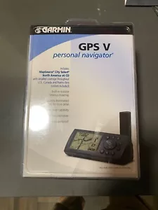 New GARMIN GPS V Personal Navigator System Sealed Free Shipping - Picture 1 of 4
