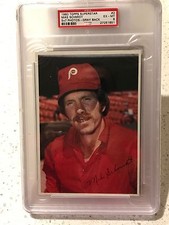 1980 Topps Superstar #2 - MIKE SCHMIDT - PSA 6 EX-MT - Gray Back 5x7 Photos