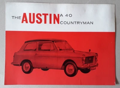 Austin A40 Countryman Brochure c.1959 - Image 1 of 3