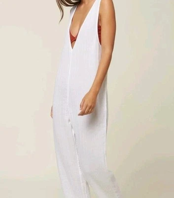 Traje de baño Oneil XL blanco cubre jersey con bolsillos nuevo con etiquetas Foto 1 de 4