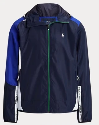 Polo Ralph Lauren с капюшоном водонепроницаемый с подкладкой ветровка куртка мужской размер 5XB - Изображение 1 из 4