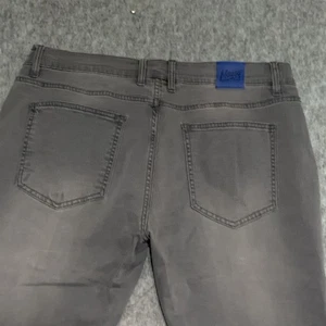 Mugsy Jeans Herren Jeans Bohnen grau distressed Flex Stretch 38x26 - Bild 1 von 14