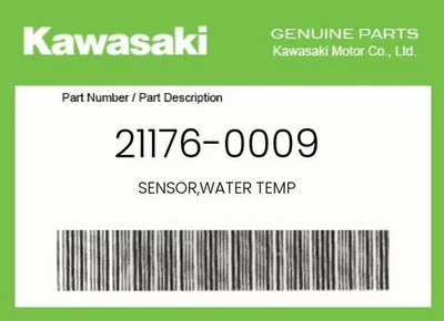 Kawasaki Genuine Sensor,Water Temp - 21176-0009 - Image 1 of 4