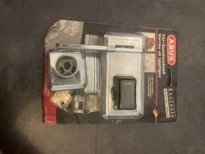 ABUS TÜRZUSATZSCHLOSS 9030 Mit Sperrbügel Silber - Bild 1 von 3