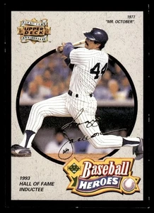 1993 Upper Deck 5th Anniversary Reggie Jackson New York Yankees #A9 - Picture 1 of 2