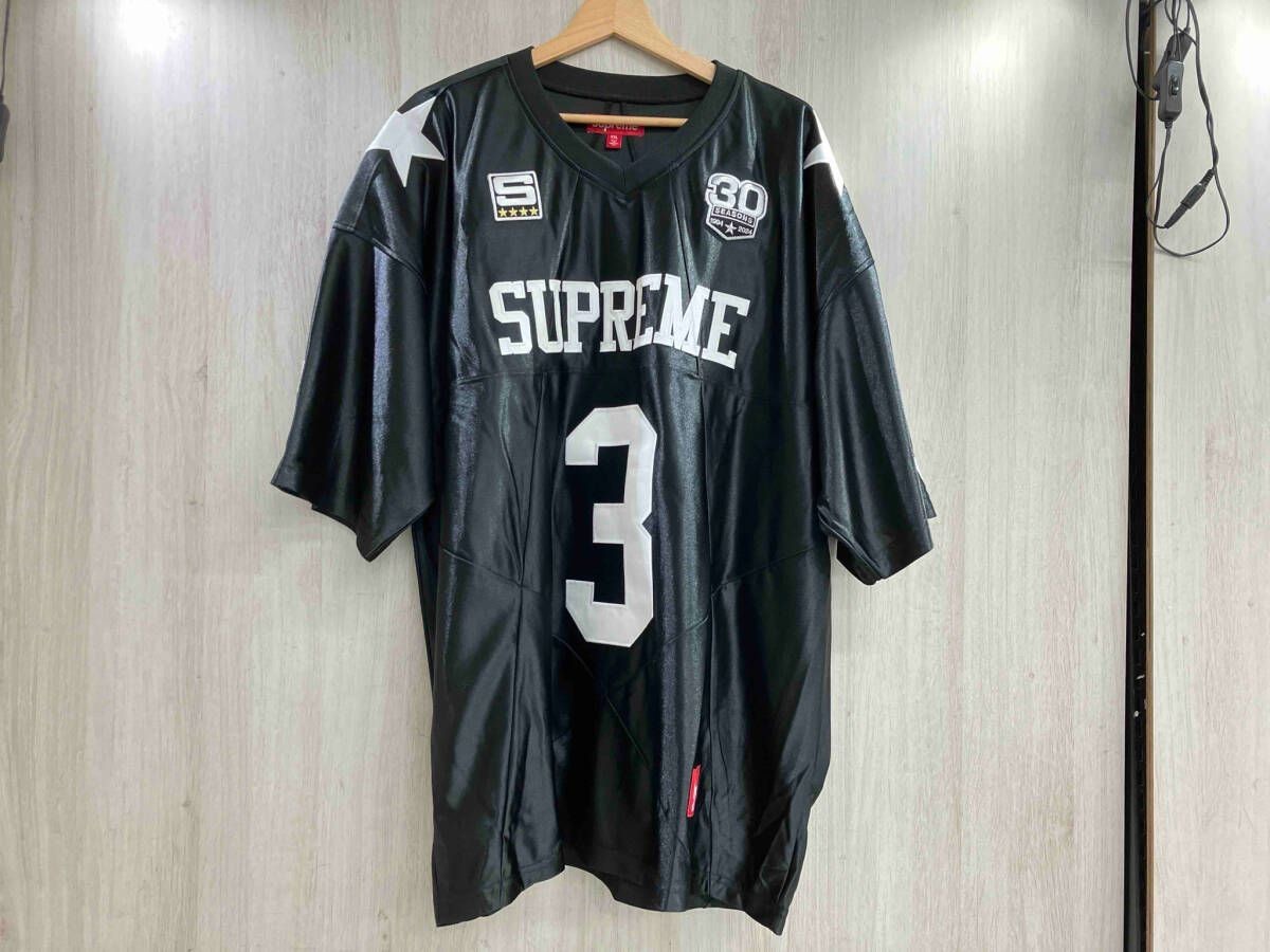 【Supreme】Star Football Jersey Black L Supreme Star Football Jersey 'Black' — Kick Game