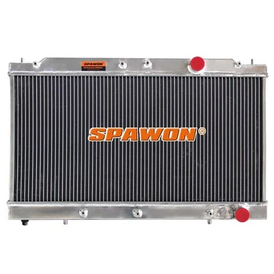 MT SPAWON For Plymouth Laser  Eagle Talon 1990-1994 2.0L 4Row Aluminum Radiator - Image 1 of 4