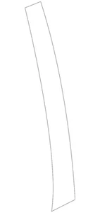 Genuine Mitsubishi Trim Stripe Tape 7410A029XA - Picture 1 of 2